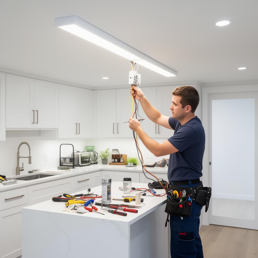 Servicios eléctricos profesionales en Quito - instalación de iluminación